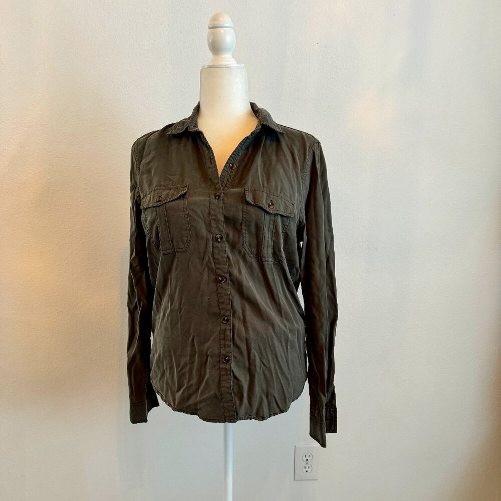Olive Button Up